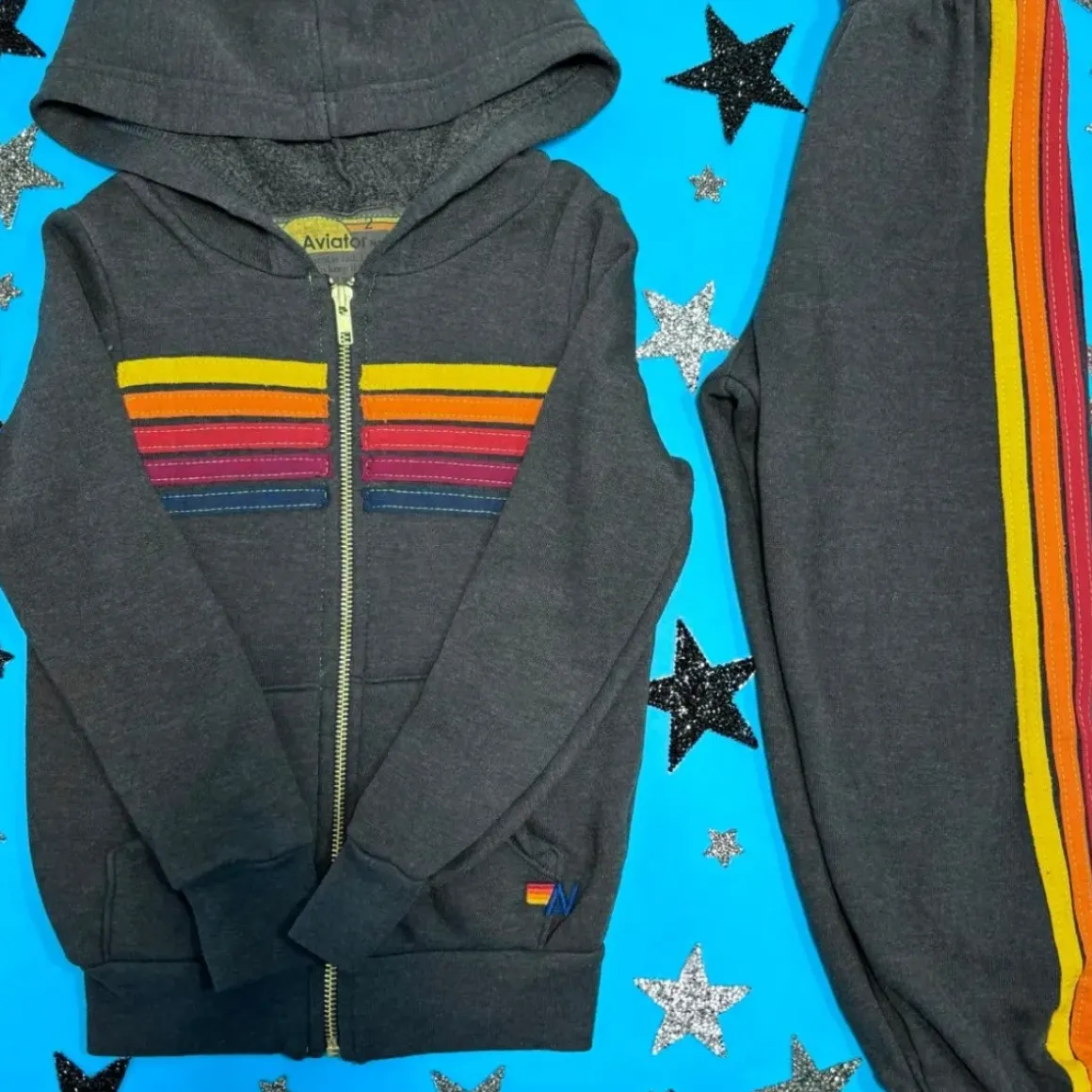 5 STRIPE SWEATPANTS