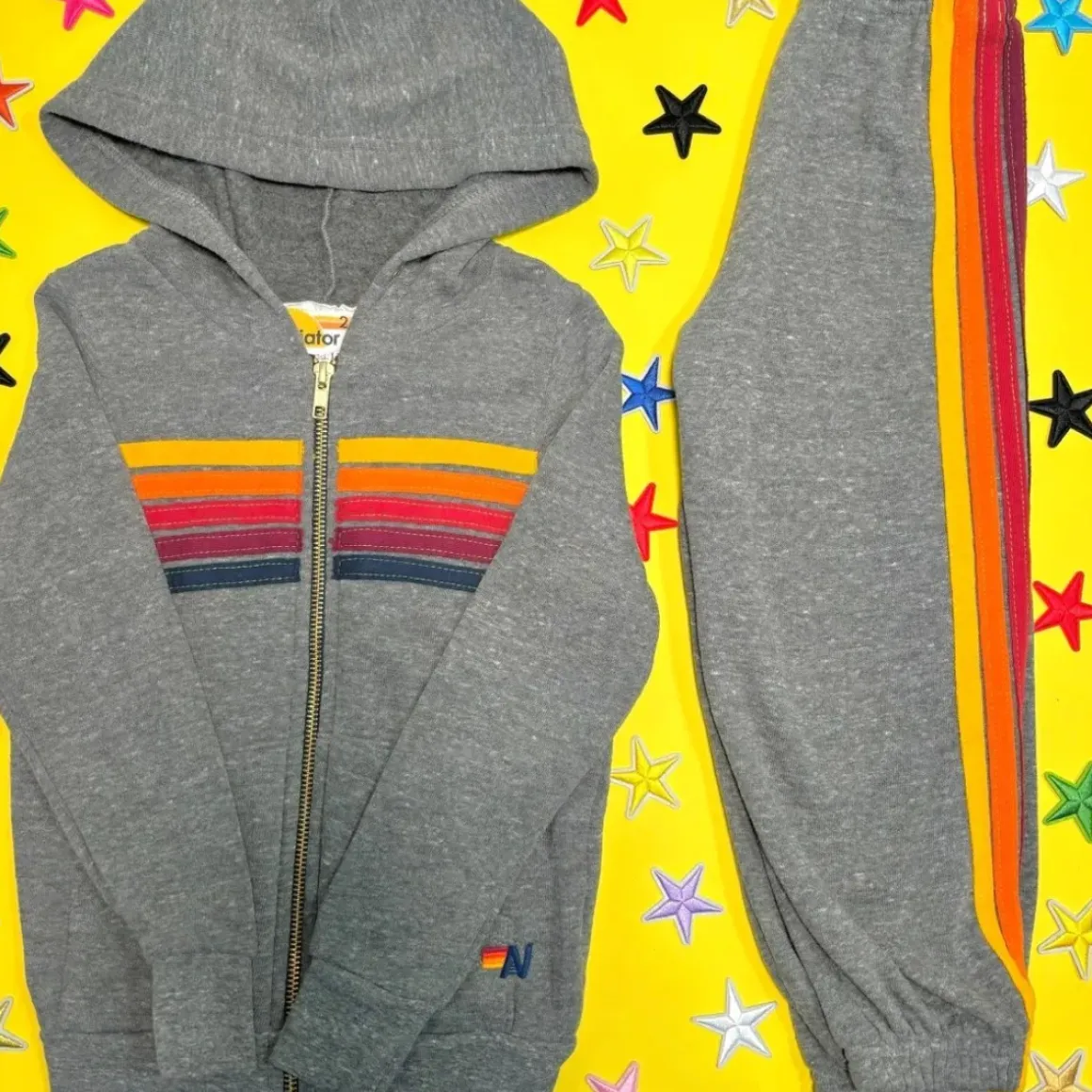 5 STRIPE SWEATPANTS