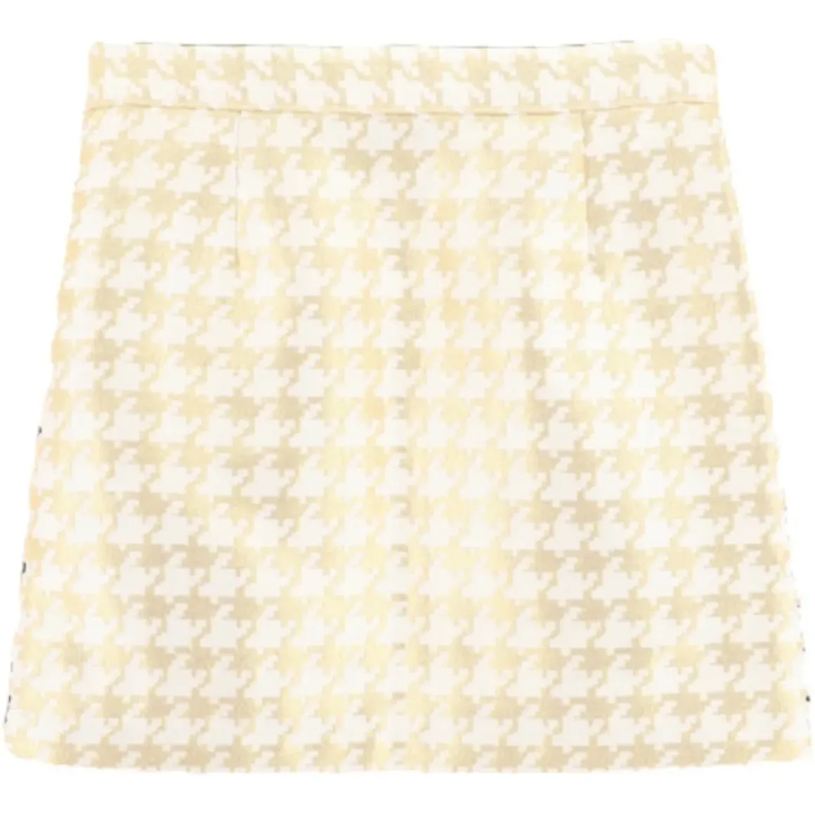 ALETA HOUNDSTOOTH SKIRT