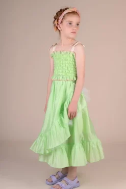 ALIYAH SMOCKED TOP AND MAYIM MAXI SKIRT SET