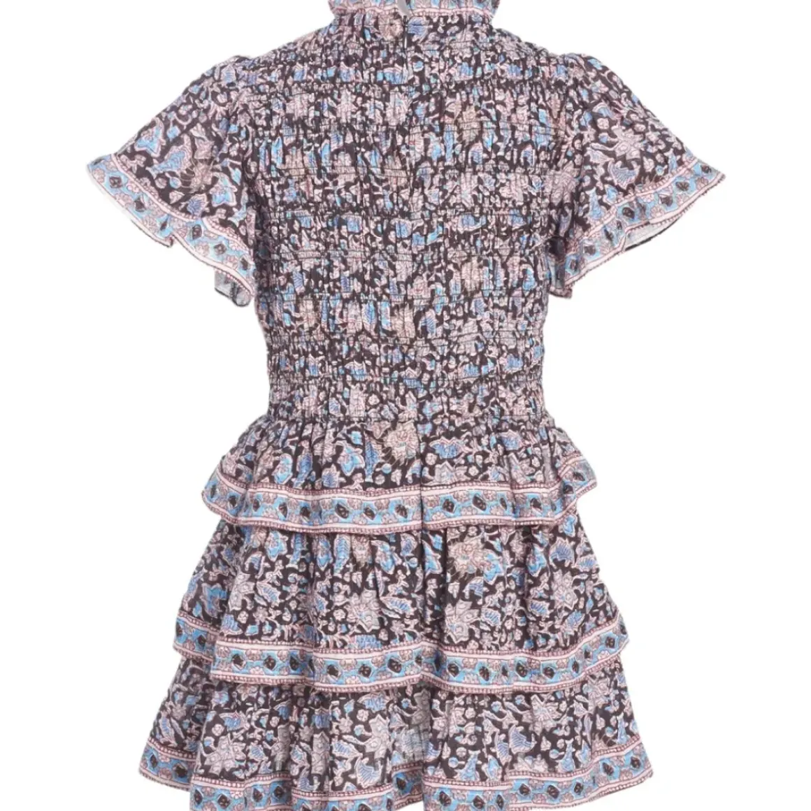 AMAKI SMOCKED DRESS