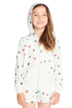 AMERICANA STARS ZIP UP HOODIE