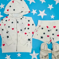 AMERICANA STARS ZIP UP HOODIE
