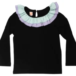 AMINA MIX LONG SLEEVE TOP