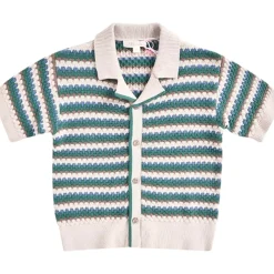 AMOV CROCHET BUTTON DOWN TOP
