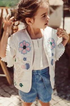 ASYA SCALLOPED SHORTS