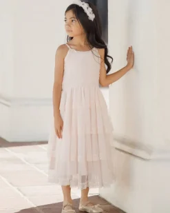 AUDREY LACE TIERED DRESS