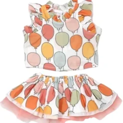 BALLOON TANK TOP AND TUTU SKIRT SET