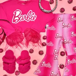 BARBIE HIGH WAISTED FLARE LEGGINGS