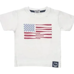 BASEBALL AMERICAN FLAG TSHIRT