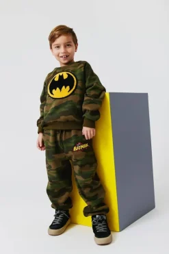 BATMAN CAMO SWEATSHIRT AND SWEATPANTS SET