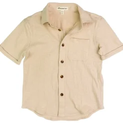 BEACH BUTTON DOWN TOP