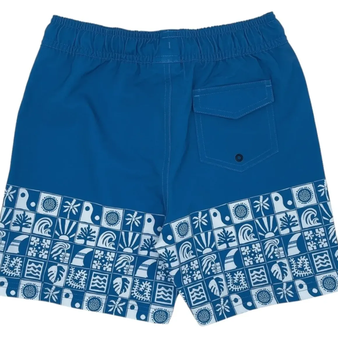 BEACH TILE SWIM TRUNKS