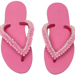 BEADED FLIP FLOP SANDALS