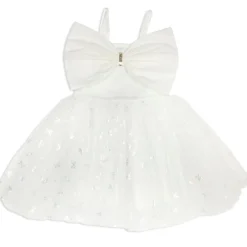 BIG BOW HOLOGRAPHIC TUTU DRESS