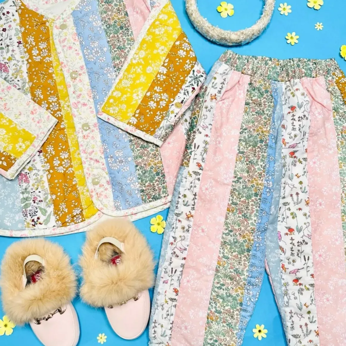 BINGLEY PATCHWORK PANTS