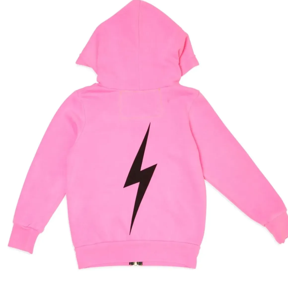 BOLT NEON ZIP UP HOODIE