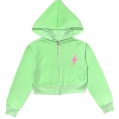 BOLT ZIP UP HOODIE