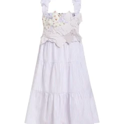 BONNIE BOWTIE PATCHWORK DRESS