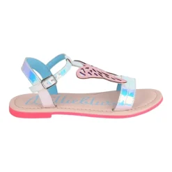 BUTTERFLY IRIDESCENT SANDALS