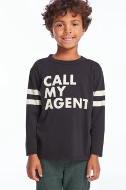 CALL MY AGENT LONG SLEEVE TSHIRT