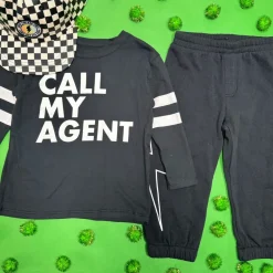 CALL MY AGENT LONG SLEEVE TSHIRT