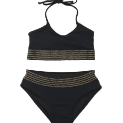 CHARLEY METALLIC WOVEN TWO PIECE BIKINI
