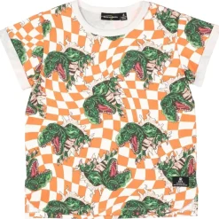 CHECKERED DINO TSHIRT