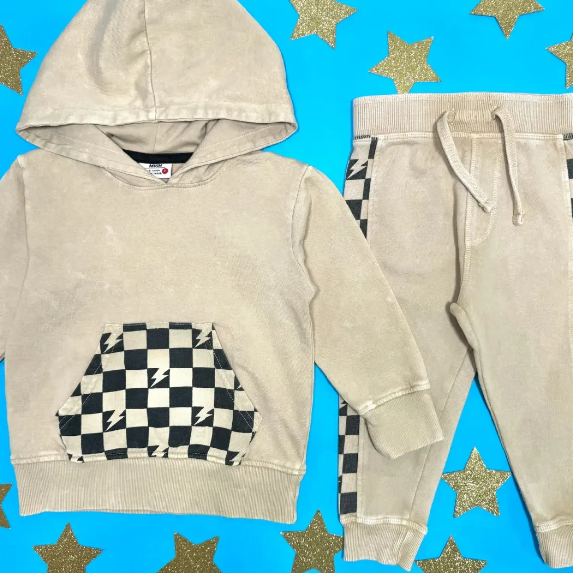 CHECKERED HOODIE