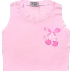 CHERRIES BOWS TANK TOP