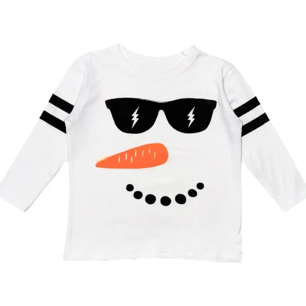 CHILL SNOWMAN LONG SLEEVE TSHIRT