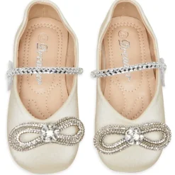 CHLOE MACH CRYSTAL BOW SHOES