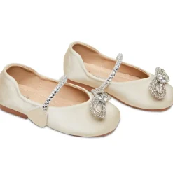 CHLOE MACH CRYSTAL BOW SHOES