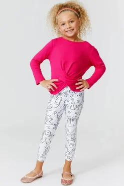 CHRISTMAS COLORING LEGGINGS