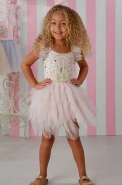 CINDERELLA'S CASTLE TUTU DRESS