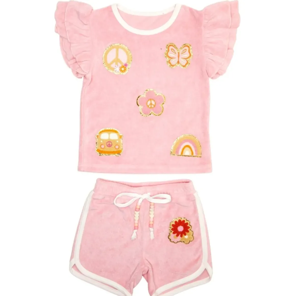 COACHELLA TOP AND SHORTS SET