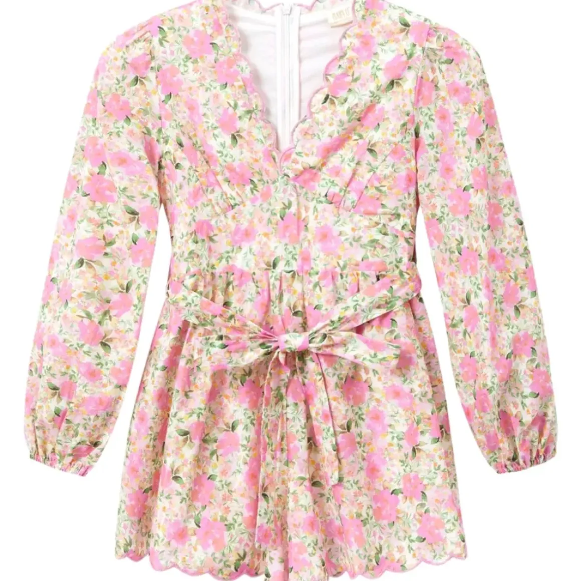COLETTE FLORAL FLORAL ROMPER