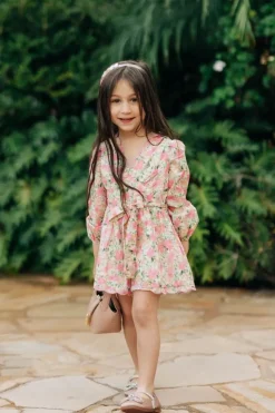 COLETTE FLORAL FLORAL ROMPER