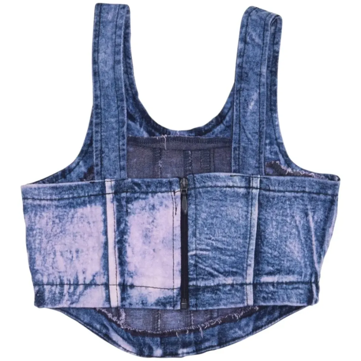 COLORED DENIM TANK TOP