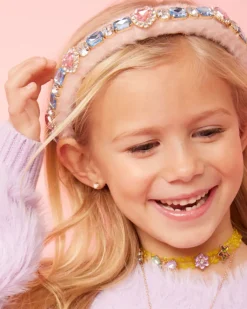 COTTON CANDY JEWELED HEADBAND