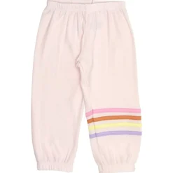 COZY KNIT STRIPE SWEATPANTS