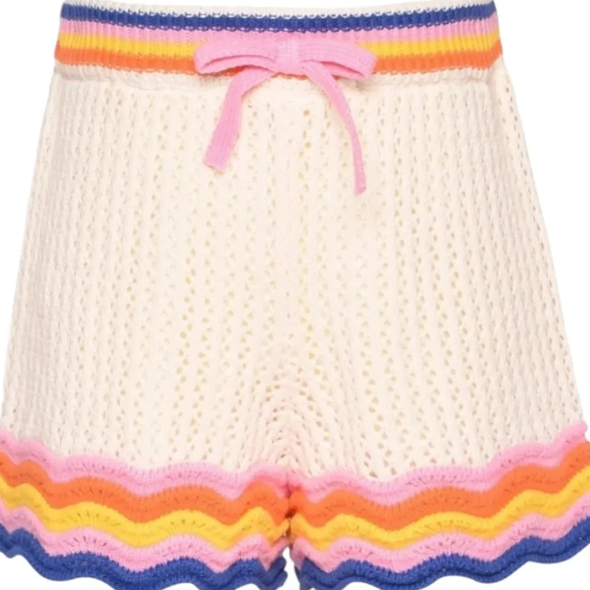 CROCHET SCALLOP SHORTS