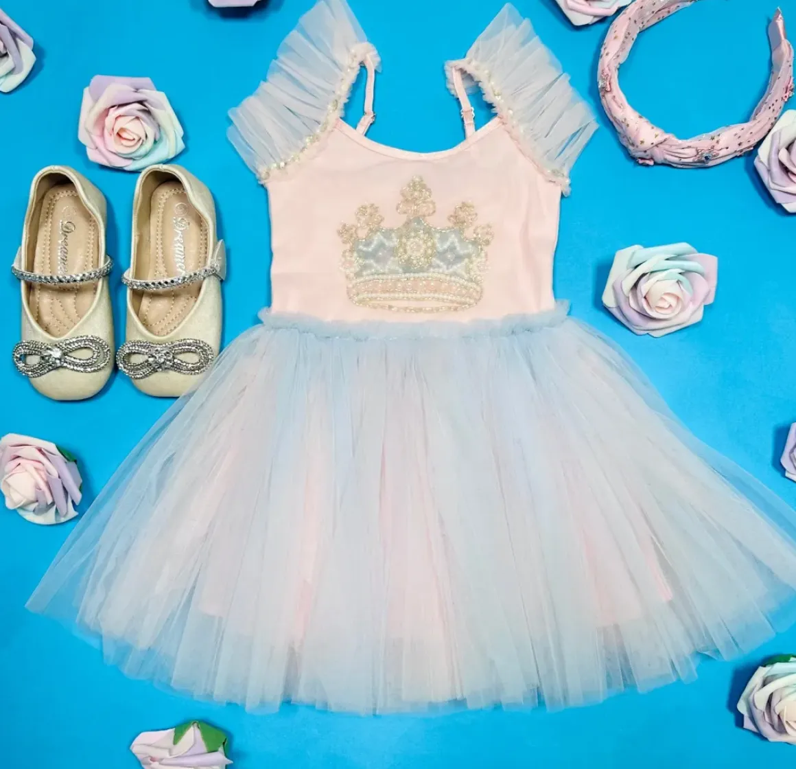 CROWN TUTU DRESS