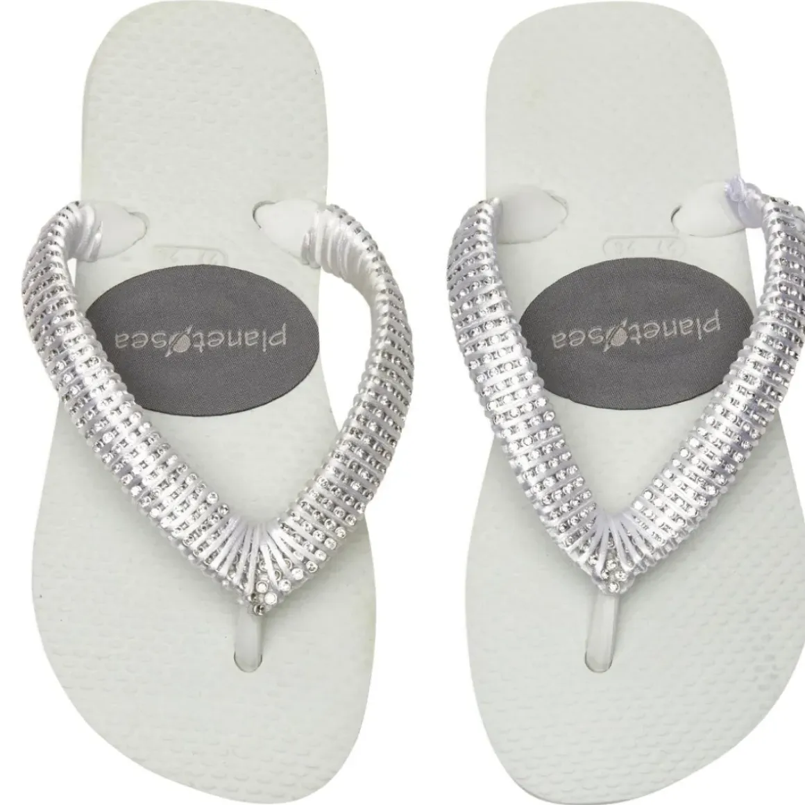 CRYSTAL FLIP FLOP SANDALS