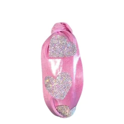 CRYSTAL HEART IRIDESCENT HEADBAND
