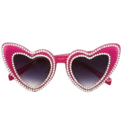 CRYSTAL HEART SUNGLASSES
