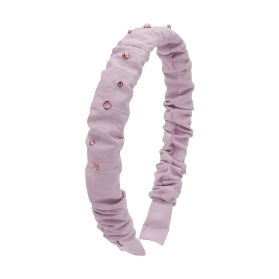 CRYSTAL SCRUNCHY HEADBAND