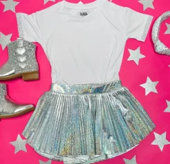 CRYSTAL TRIM TSHIRT