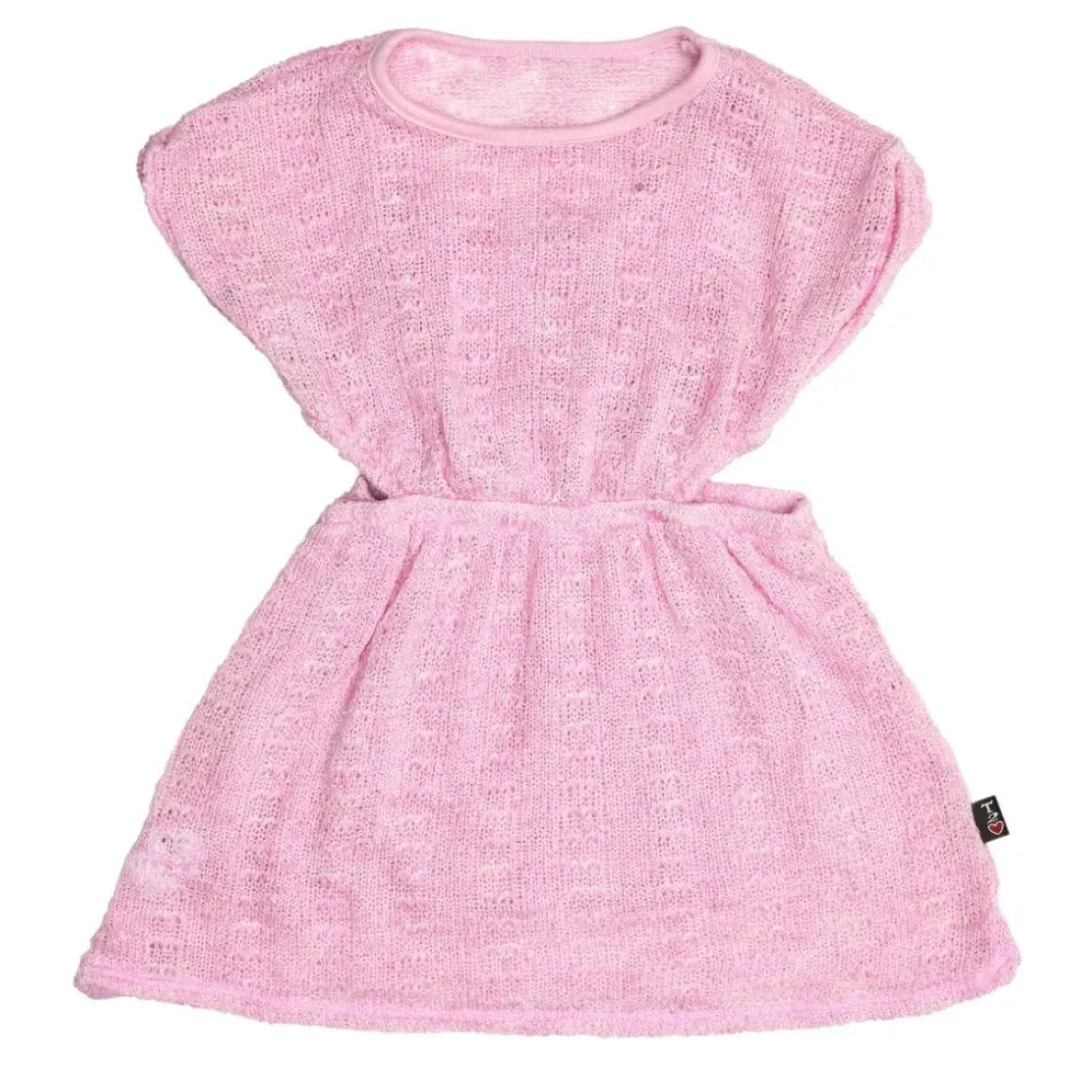 CUT OUT SHORT SLEEVE DRESS