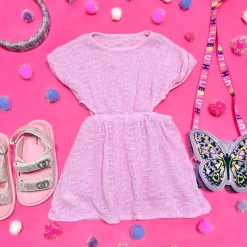 CUT OUT SHORT SLEEVE DRESS